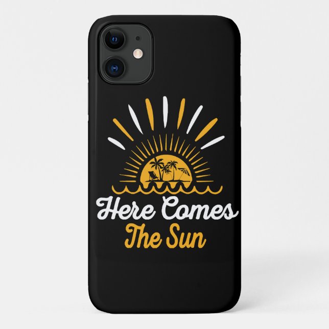 Capa Para iPhone 11 Chega o Sol (Verso)