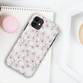 Capa Para iPhone 11 Cherry Blossoms