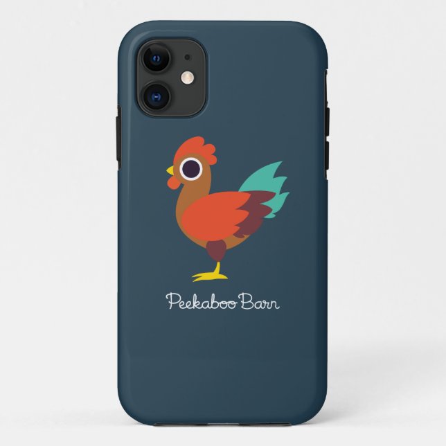 Capa Para iPhone 11 Chester o galo (Verso)