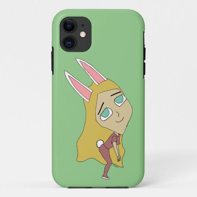 Capa Para iPhone 11 chibi bunnygirl (Verso)