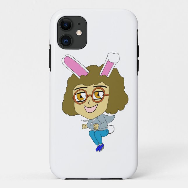 Capa Para iPhone 11 chibi bunnygirl (Verso)
