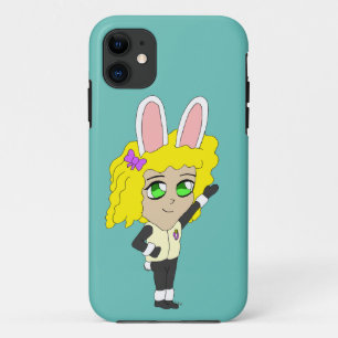 Capa Para iPhone 11 chibi bunnygirl