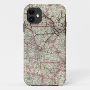 Capa Para iPhone 11 Chicago Milwaukee e relé de St Paul e conexões
