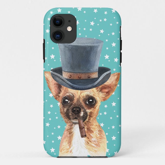 Capa Para iPhone 11 Chihuahua (Verso)