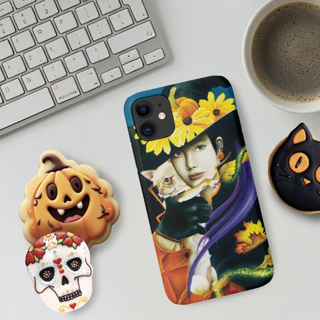 Capa Para iPhone 11 Chihuahua Dog Witeen Halloween (Criador carregado)