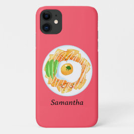 Capa Para iPhone 11 Chilaquiles Rojos