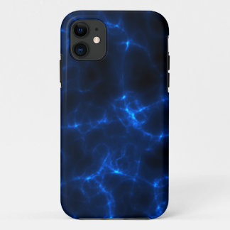 Capa Para iPhone 11 Choque eléctrico em azul escuro