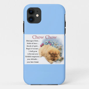 Capa Para iPhone 11 Chow Chow Heritage of Love