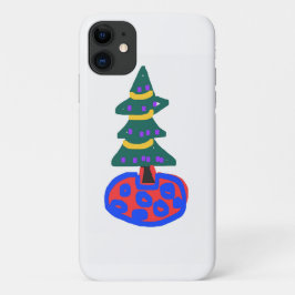 Capa Para iPhone 11 Christmas Tree