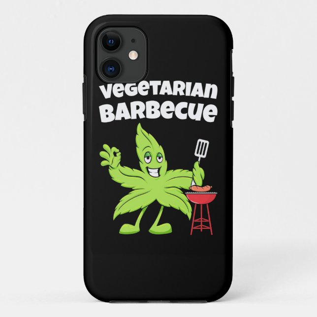 Capa Para iPhone 11 Churrasco Vegetariano (Verso)