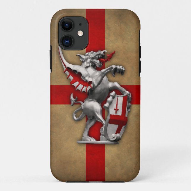 Capa Para iPhone 11 Cidade do dragão de Londres (Verso)