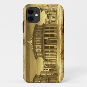 Capa Para iPhone 11 CIDADE IDEAL.Pergaminho antigo