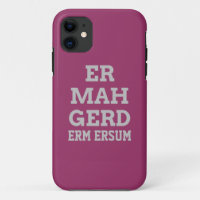 Cinza Ermahgerd iPhone 5 Mal Há Caso