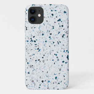 Capa Para iPhone 11 Cinza Verde Azul-Azul-Azul-Terrazzo Retro