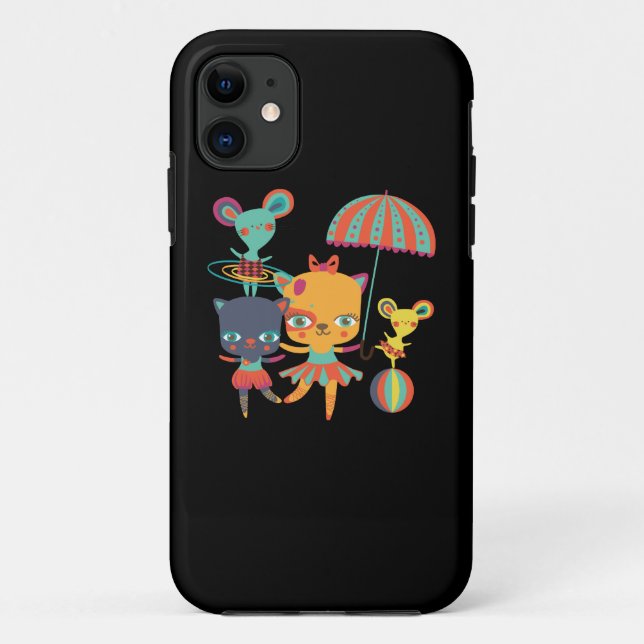 Capa Para iPhone 11 Circo Cuties (Verso)