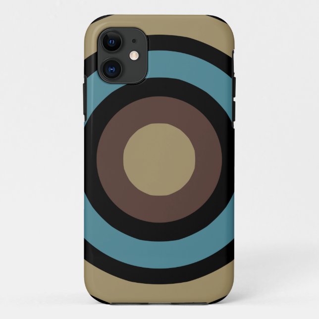 Capa Para iPhone 11 Círculo Mod #26 (Verso)