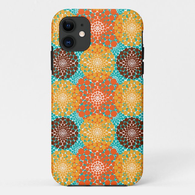 Capa Para iPhone 11 Círculos com Spotting (Verso)