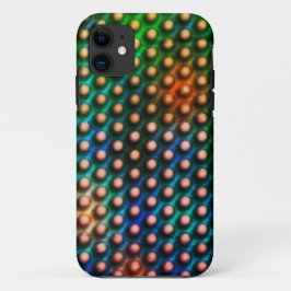 Capa Para iPhone 11 Círculos de desenho que se parecem com esferas ou