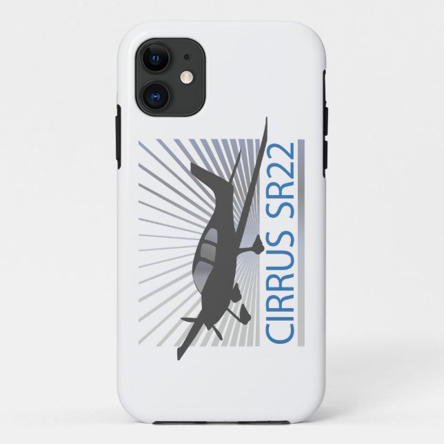 Capa Para iPhone 11 Cirrus SR22 (Verso)