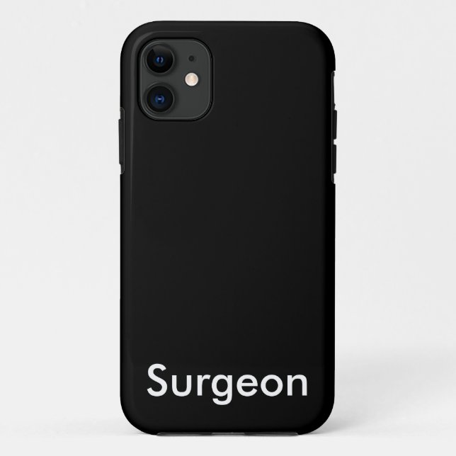 Capa Para iPhone 11 Cirurgião (Verso)