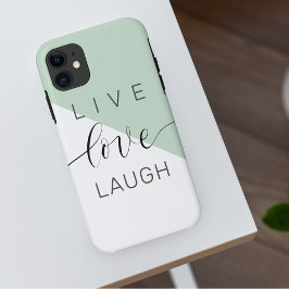 Capa Para iPhone 11 Citação de Mensagens de Motivação Positiva do Live