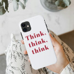 Capa Para iPhone 11 Citação de Pensão Vermelha Positiva de Inspiração<br><div class="desc">Citação de Pensão Vermelha Positiva de Inspiração</div>