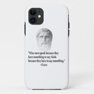 Capa Para iPhone 11 Citação Por Platão