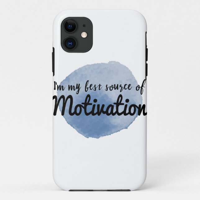 Capa Para iPhone 11 Citações inspiradoras para trabalhadores duros (Verso)