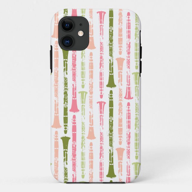Capa Para iPhone 11 Clarinet (Verso)