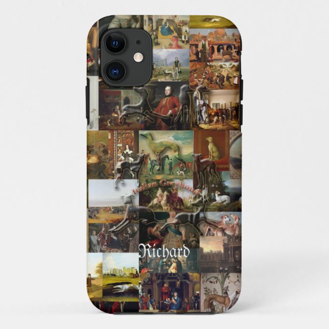 Capa Para iPhone 11 clássico-pintura com o Iggies2 para iphone5 (Verso)