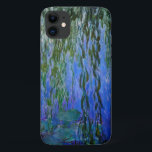 Capa Para iPhone 11 Claude Monet - Lírios d'água com salgueiro chorand<br><div class="desc">Lírios d'água com galhos salgados chorões / Ninfheas avec rameaux de saule,  por Claude Monet,  em 1916-1919</div>