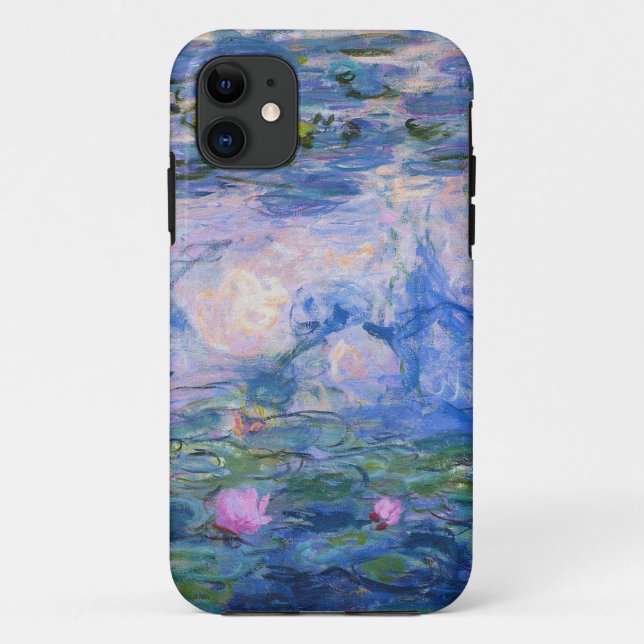 Capa Para iPhone 11 Claude Monet - Lírios Hídricos 1919 (Verso)
