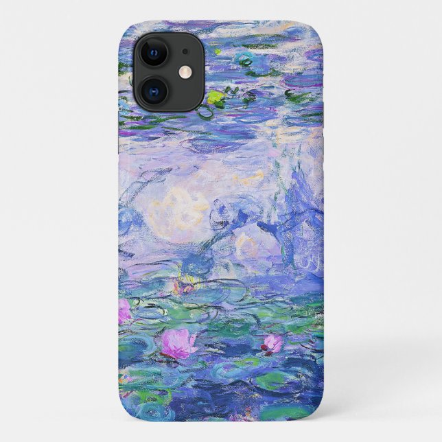 Capa Para iPhone 11 Claude Monet Water Libera A Arte Impressionante Fr (Verso)