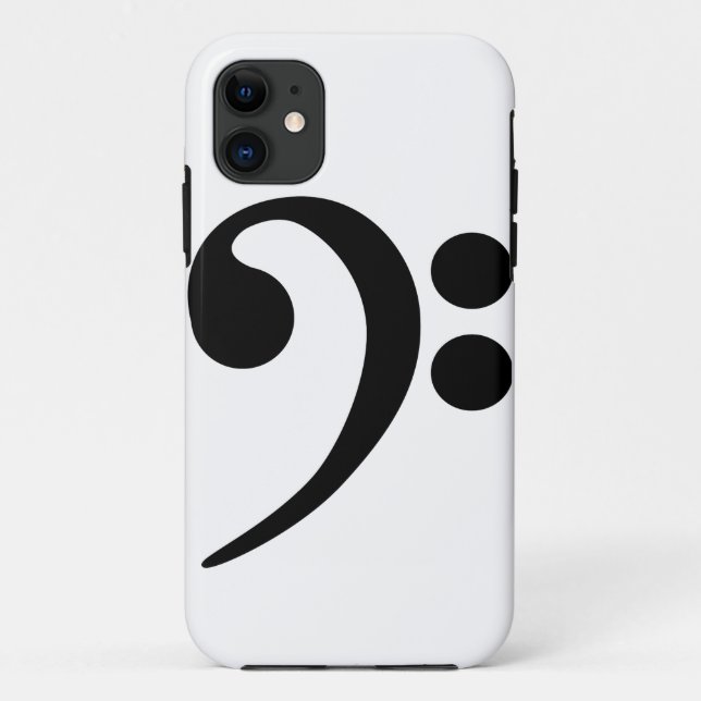 Capa Para iPhone 11 Clave de Fá (Verso)