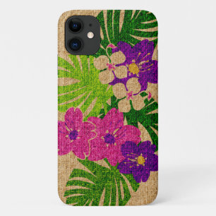 Capa Para iPhone 11 Cloth de Grass, em Violet, no Jardim Limahuli-Gard