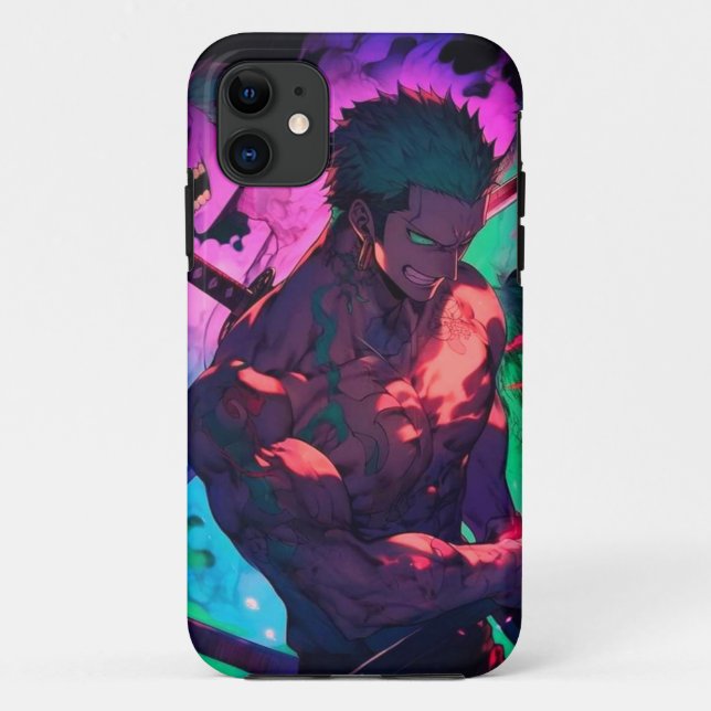 Capa Para iPhone 11 Clube de fãs de anime (Verso)