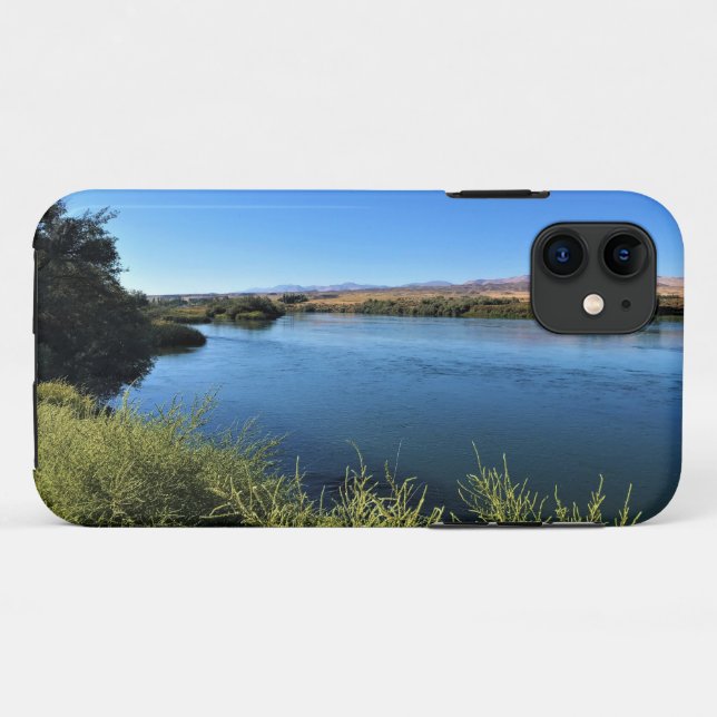 Capa Para iPhone 11 Cobra River, Melba, ID (Verso (horizontal))