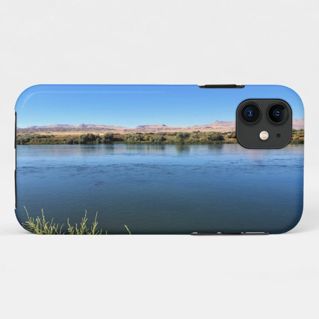 Capa Para iPhone 11 Cobra River, Melba, ID (Verso (horizontal))