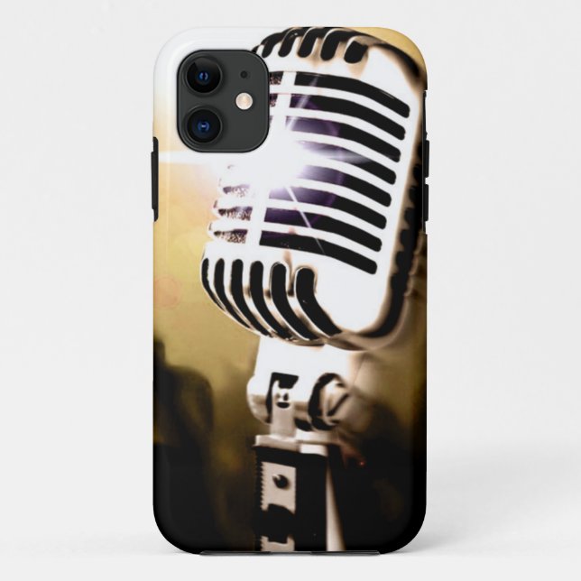 Capa Para iPhone 11 Cobrir da caixa do microfone (Verso)