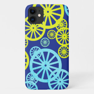 Capa Para iPhone 11 Cobrir de caixa do padrão do círculo da roda de Pa