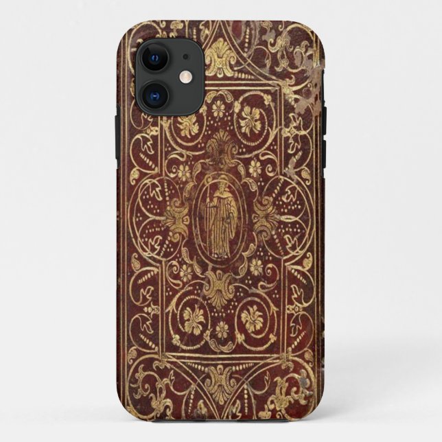 Capa Para iPhone 11 Cobrir do telefone - livro antigo - santo Patrick (Verso)