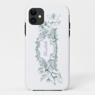 Capa Para iPhone 11 cobrir iPhone personalizável de Cherub clássico 