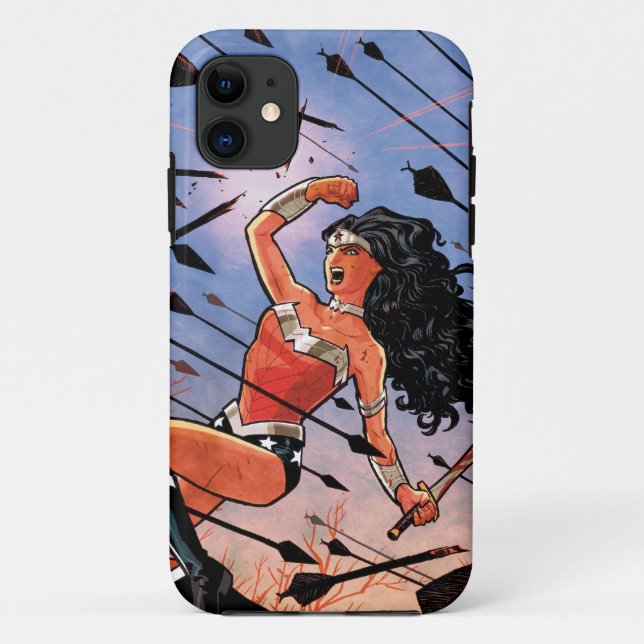 Capa Para iPhone 11 Cobrir nº 1 da Mulher Maravilha (Verso)
