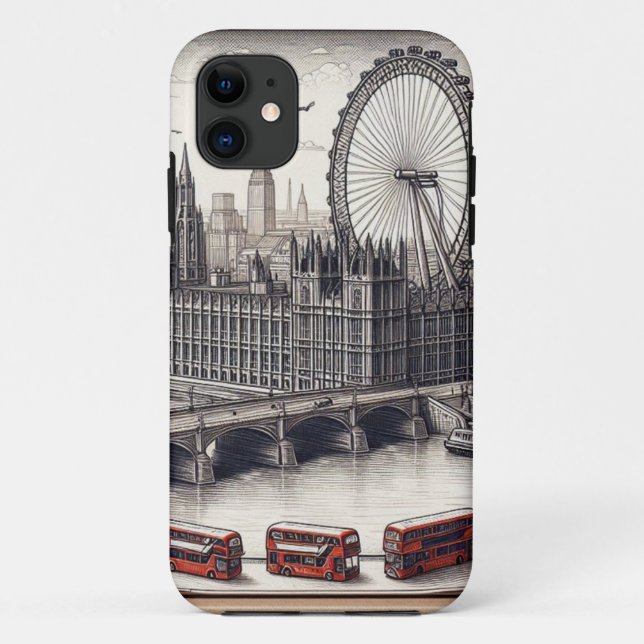 Capa Para iPhone 11 cobrir por telefone (Verso)