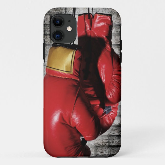 Capa Para iPhone 11 Cobrir vermelho da caixa das luvas de (Verso)