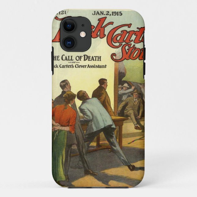 Capa Para iPhone 11 Cobrir Vintage Comic Book (Verso)