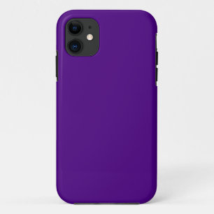 Capa Para iPhone 11 Código hexadecimal Indigo 4B0082