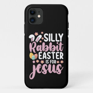 Capa Para iPhone 11 Coelho Bobalhão A Páscoa é para Jesus Cristo