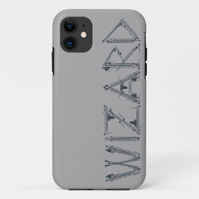 Capa Para iPhone 11 Colagem de Arma do Assistente (Verso)