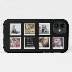 Capa Para iPhone 11 Colagem de Fotos da Família Crie seu próprio iPh d